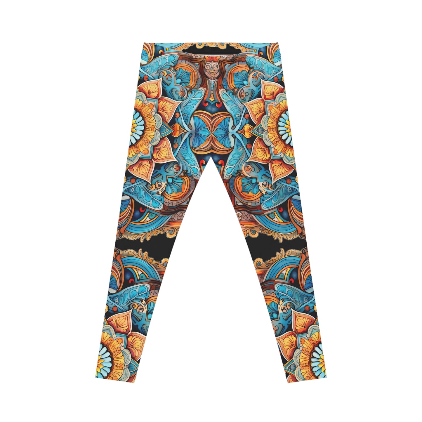 Winged Mandala - Artistic Leggings