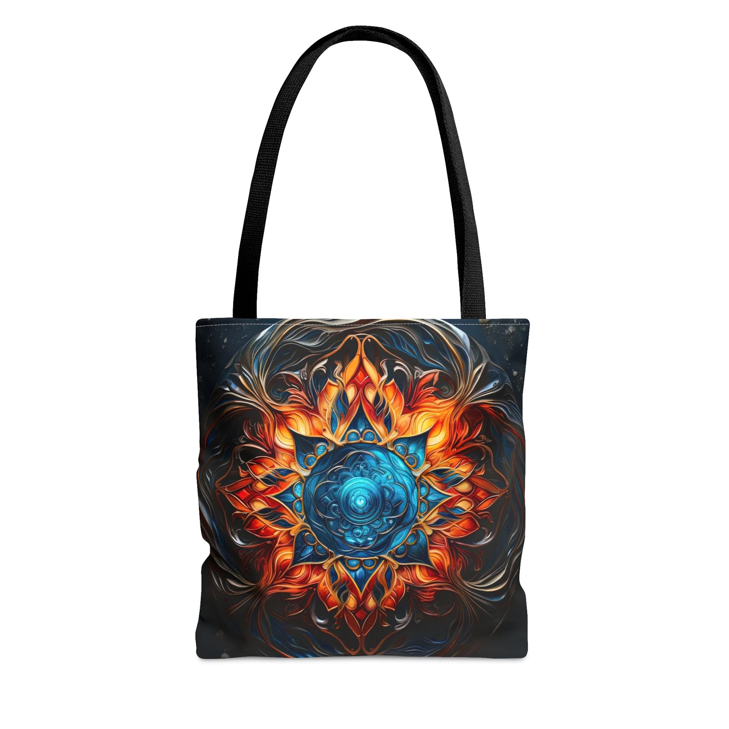 Fire and Ice - Artistic Tote Bag