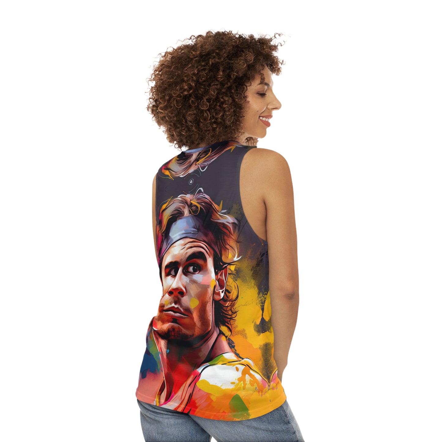 Raphael Nadal Portrait - Tank Top