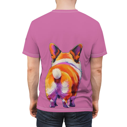 Corgi Butt in Pink - Fashion Tee