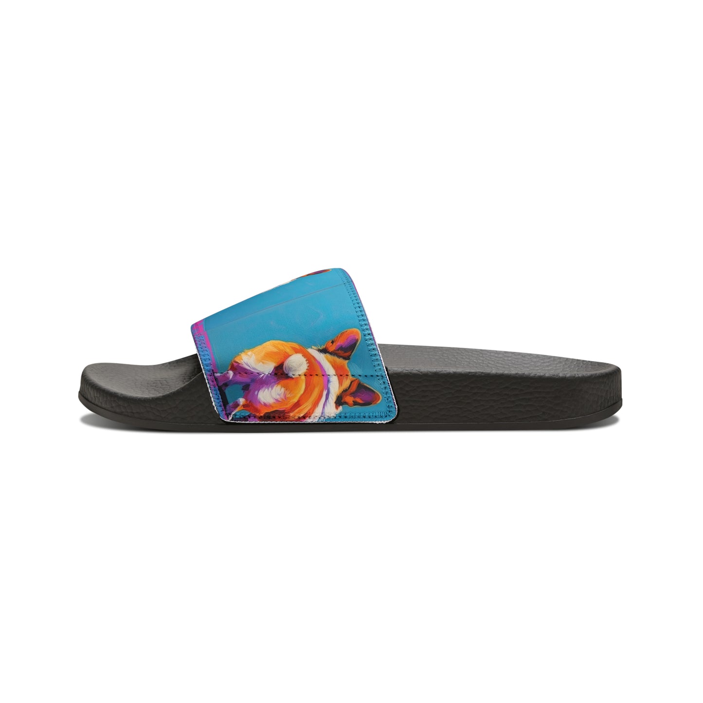 Corgi Butt Blues - Men's Slides