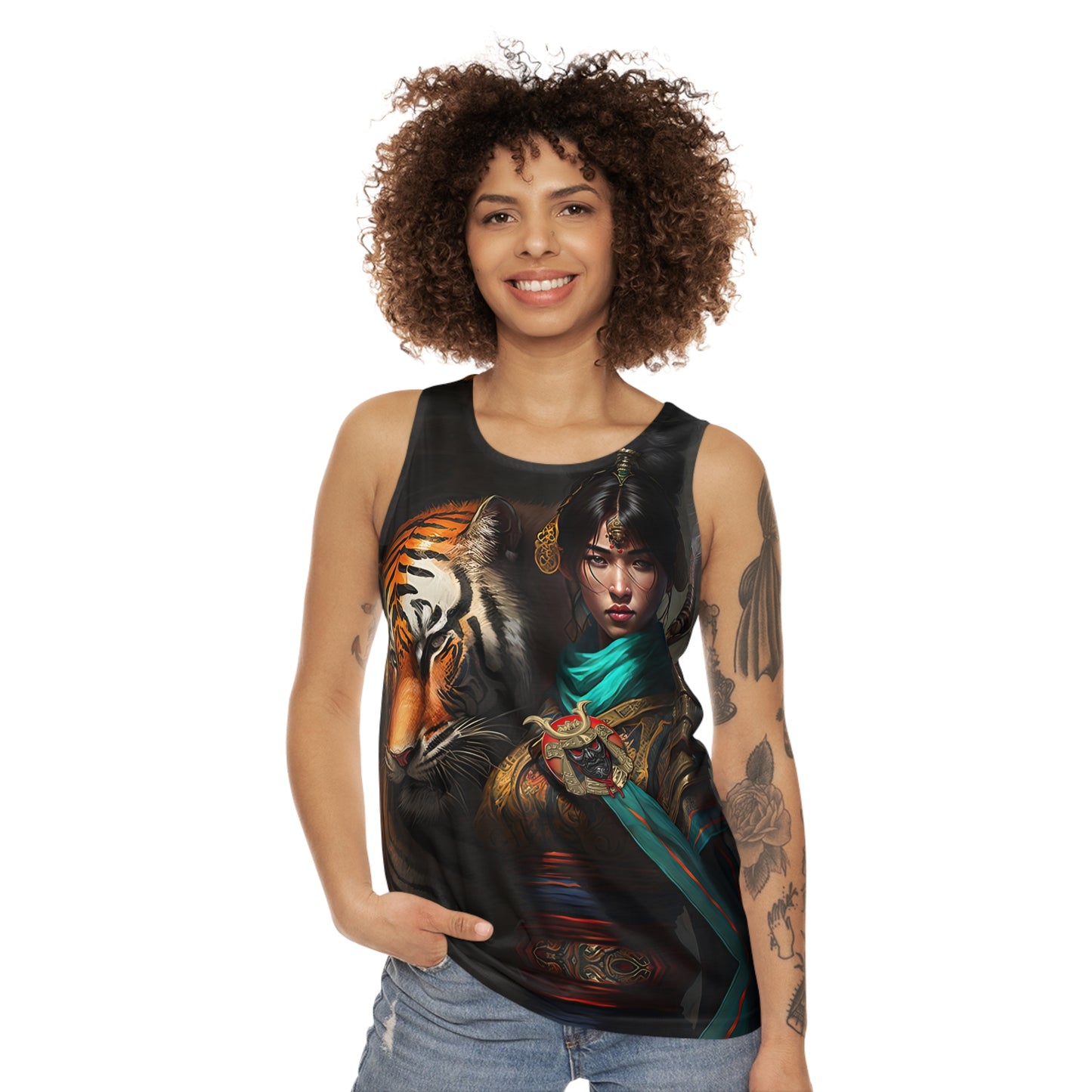 Bengal Tiger Goddess - Tank Top