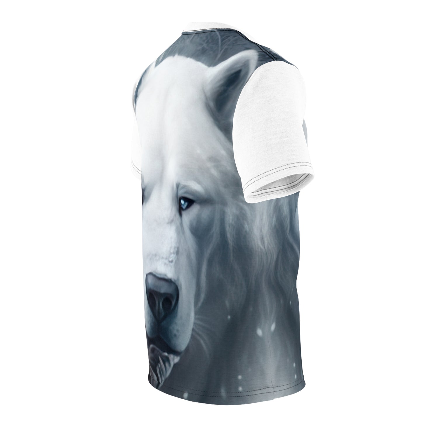 Polar Bear Stare in White - Fashion Tee