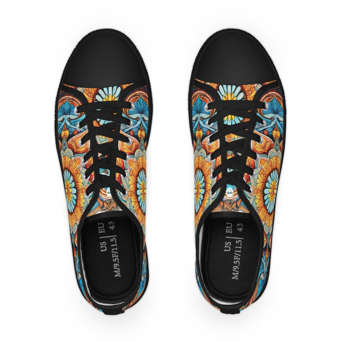 Winged Mandala - Men's Sneakers