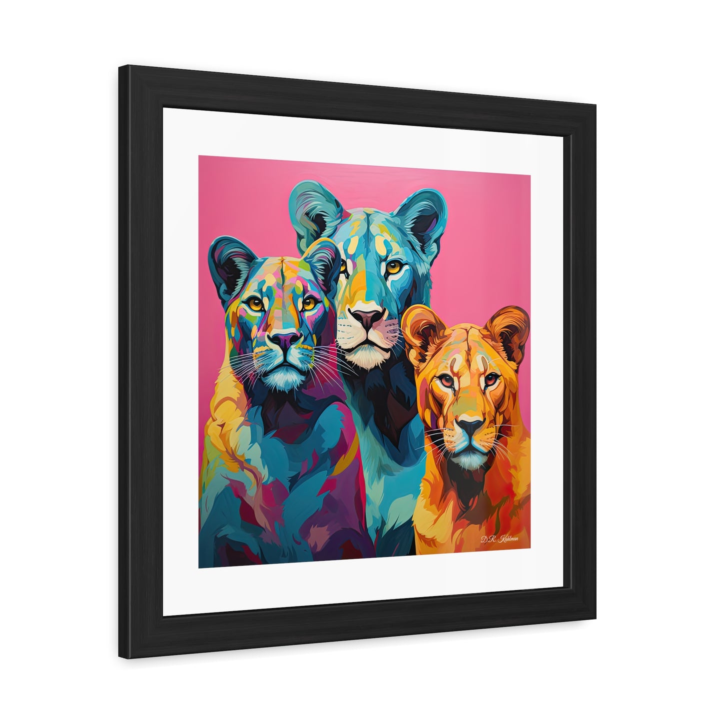 Lion Pride - Framed Fine Art Print