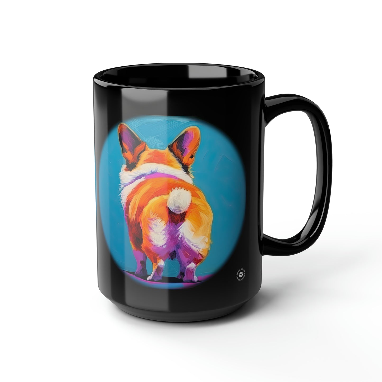 Corgi Butt Dots - Mug Art