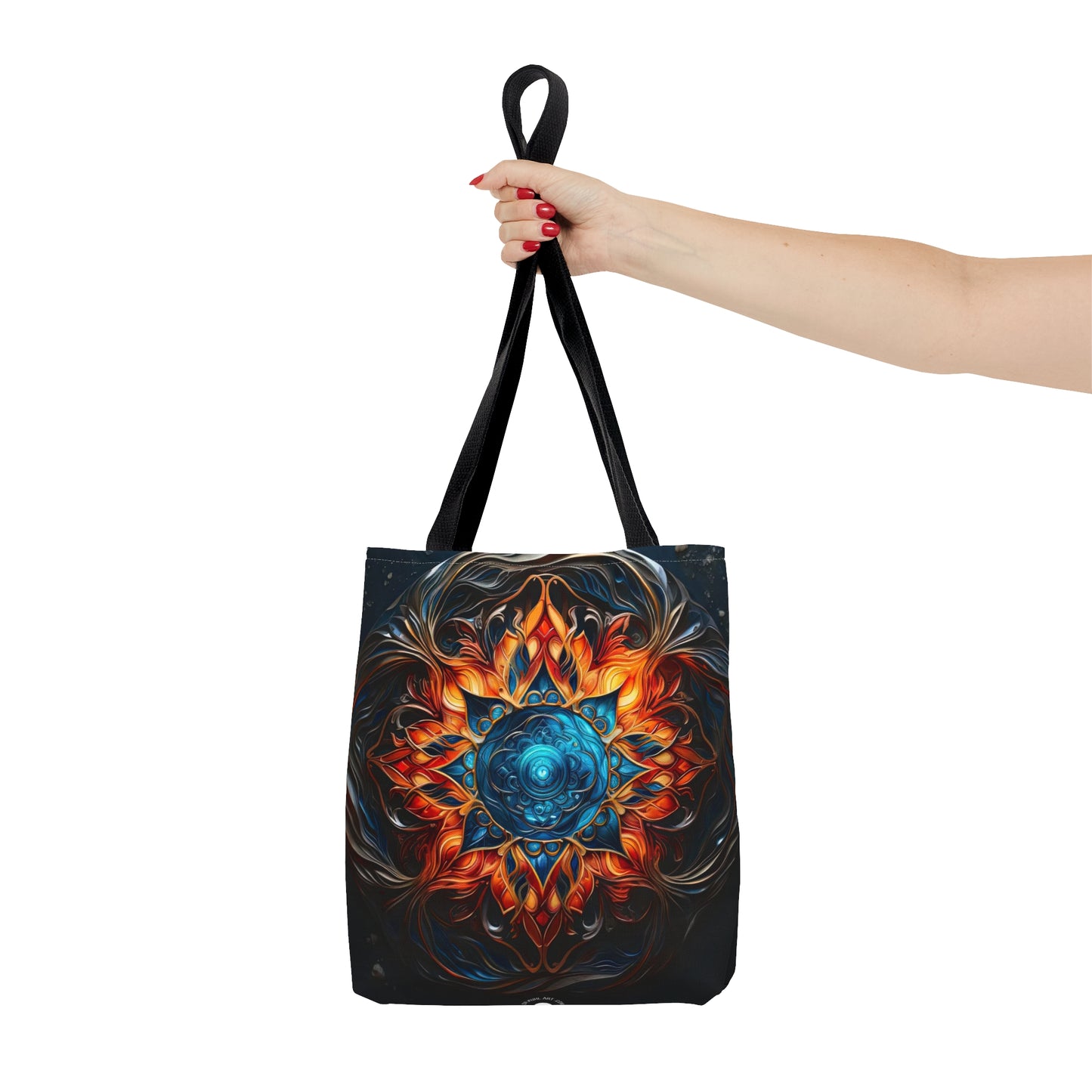 Fire and Ice - Artistic Tote Bag