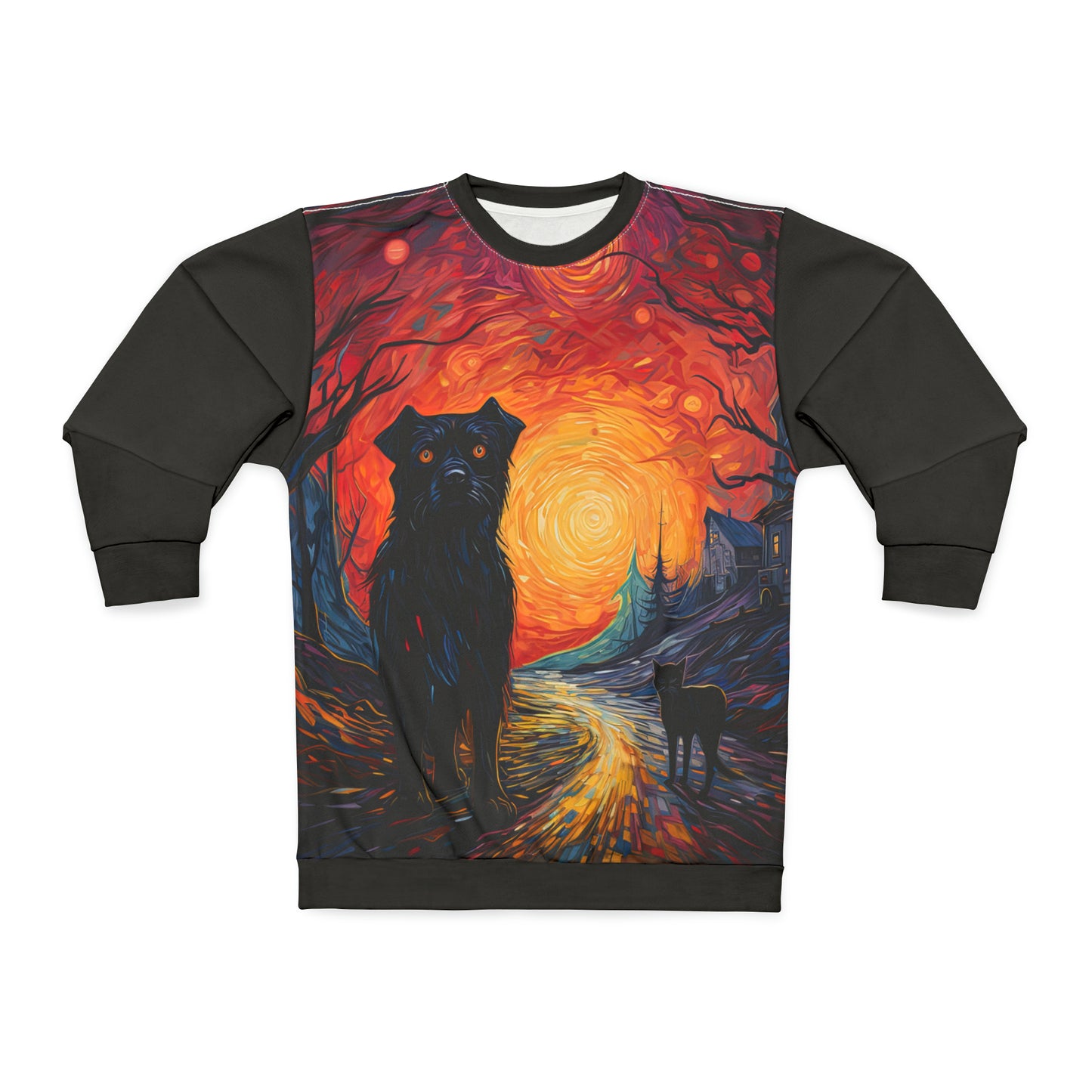 Scary Night - Artistic Sweatshirt