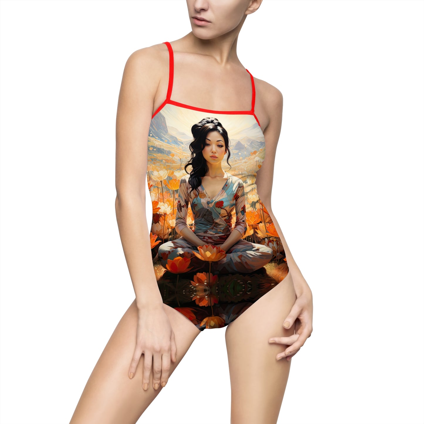 Enlotusment - Artsy One-Piece