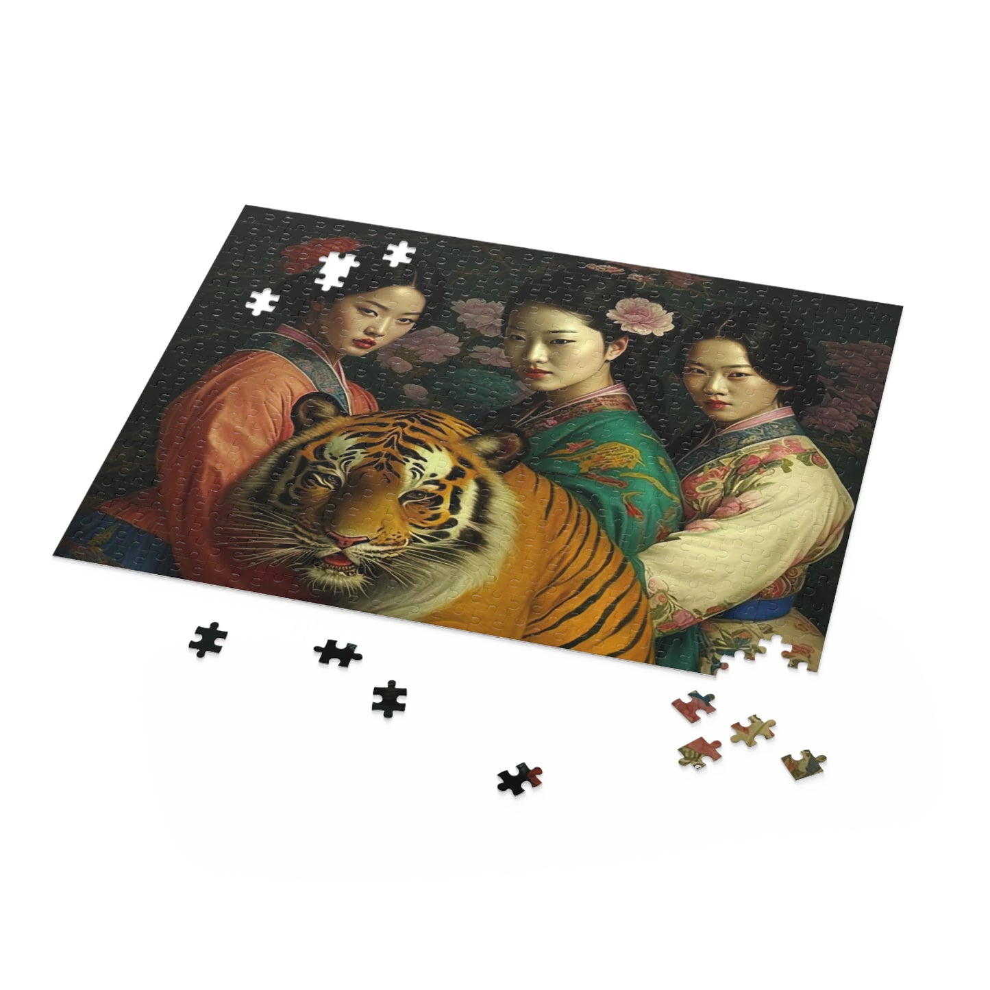 Tiger Girls - Jigsaw Puzzle