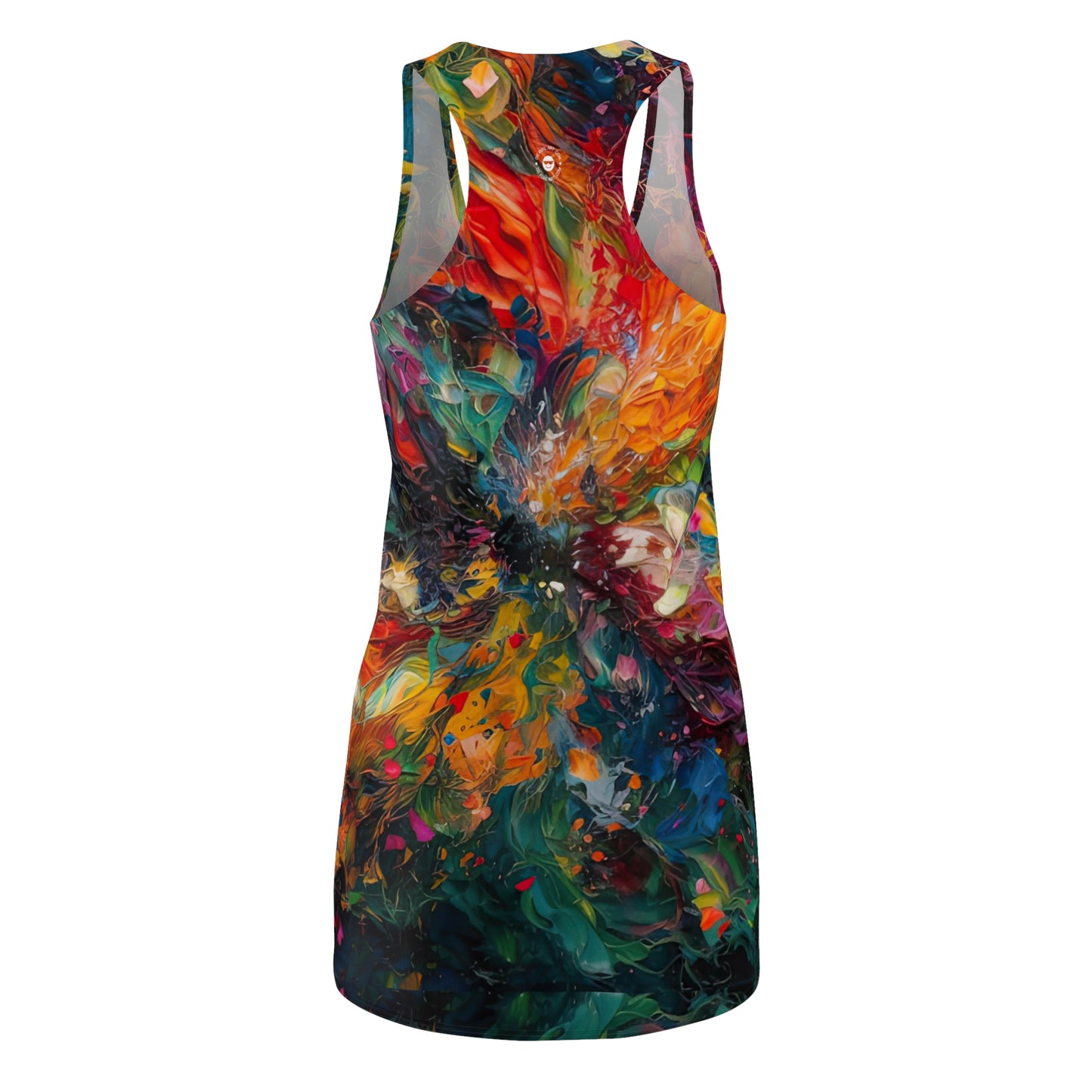 Colorized Dark Energy - Artistic Racerback Dress