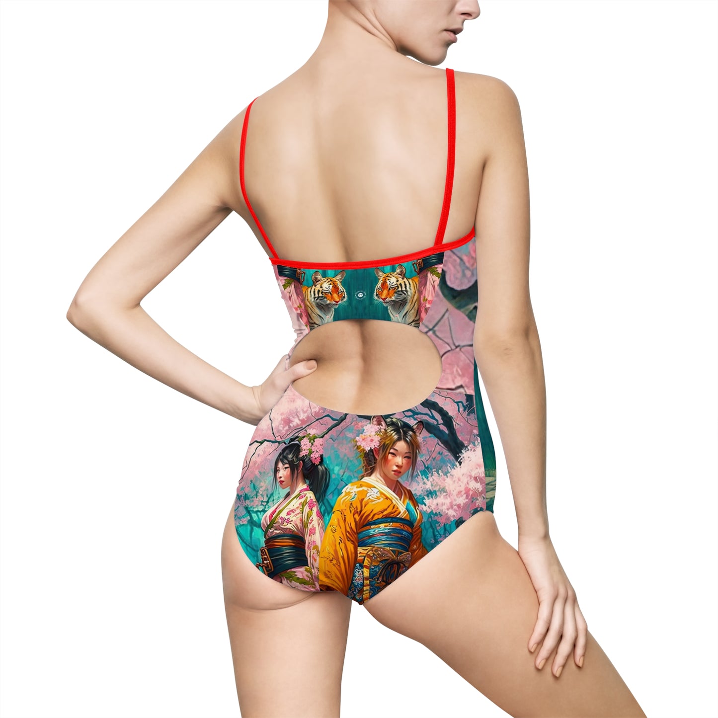 Tiger Geishas - Artsy One-Piece