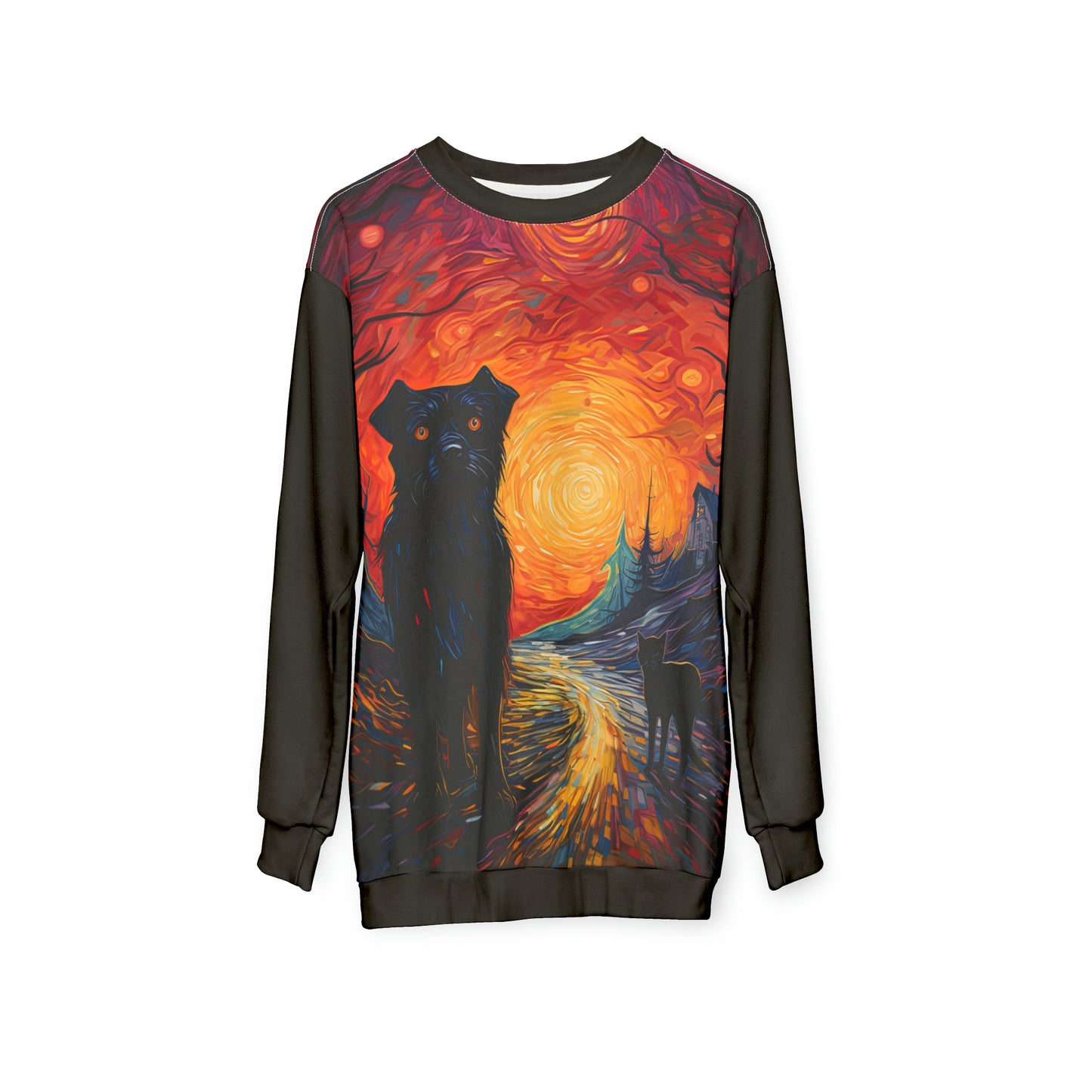 Scary Night - Artistic Sweatshirt