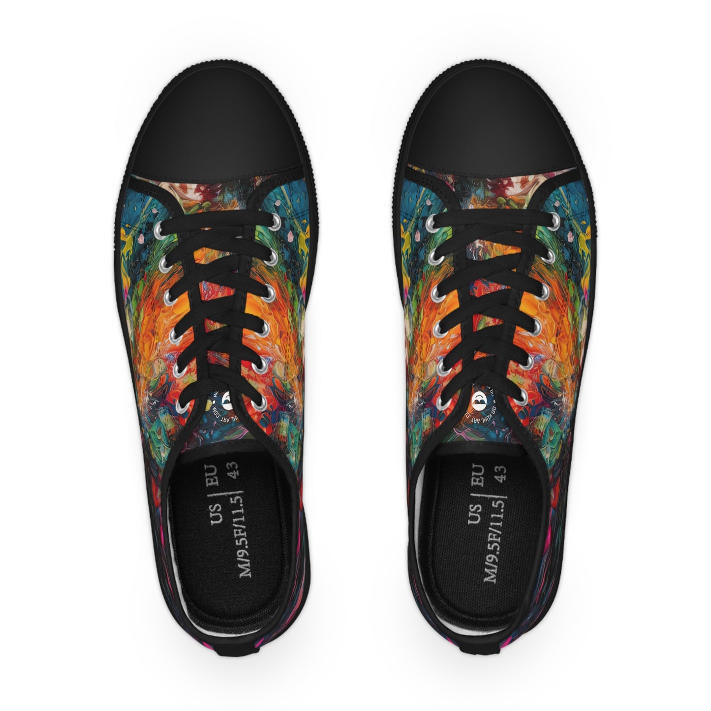 Colorized Dark Energy - Men's Sneakers