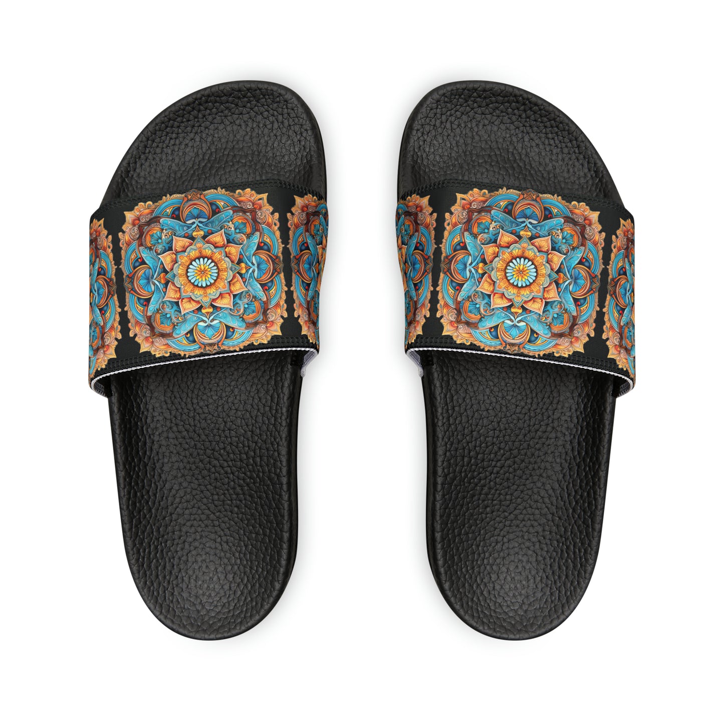 Winged Mandala - Men's Slides