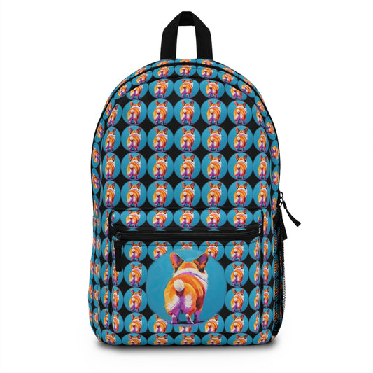 Corgi Butt Dots - Artsy Backpack