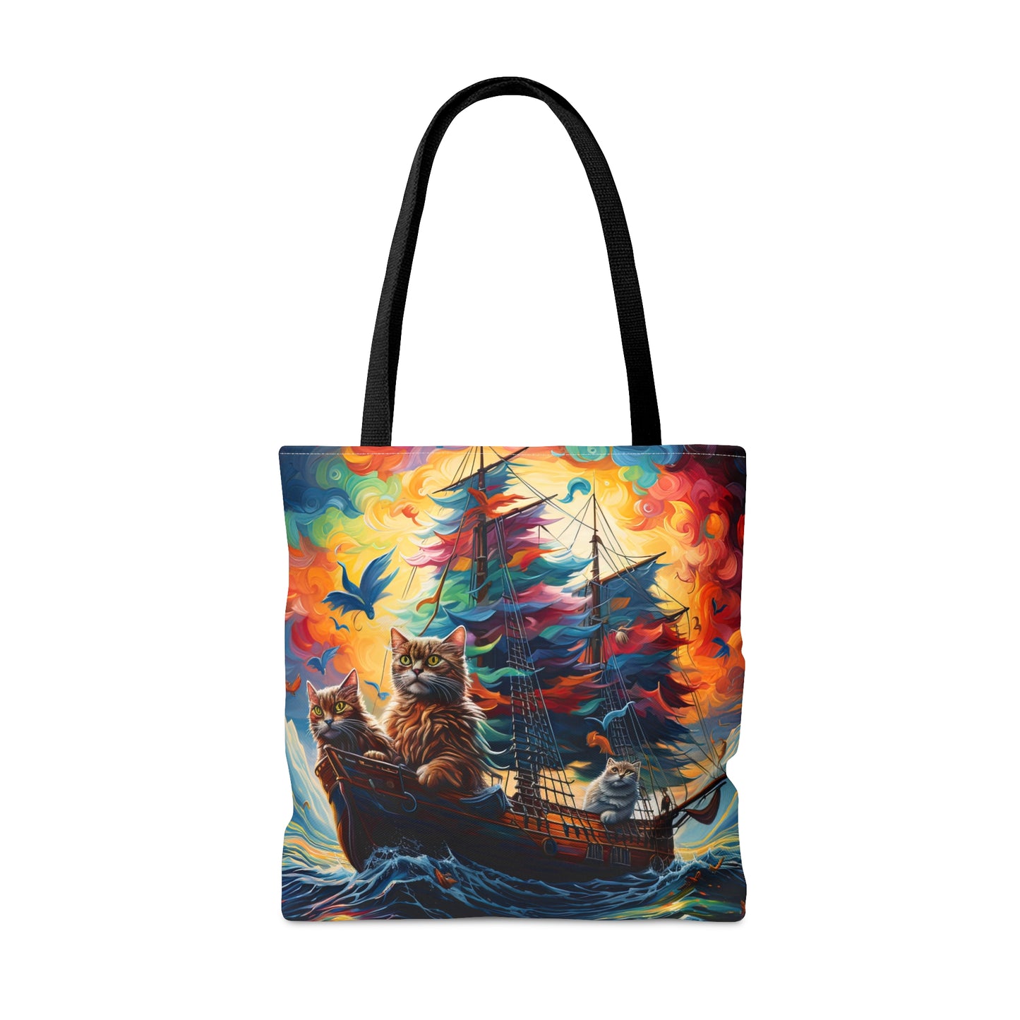 Sea Cats - Artistic Tote Bag