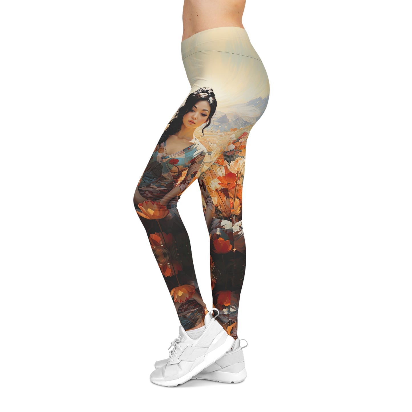 Enlotusment - Artistic Leggings