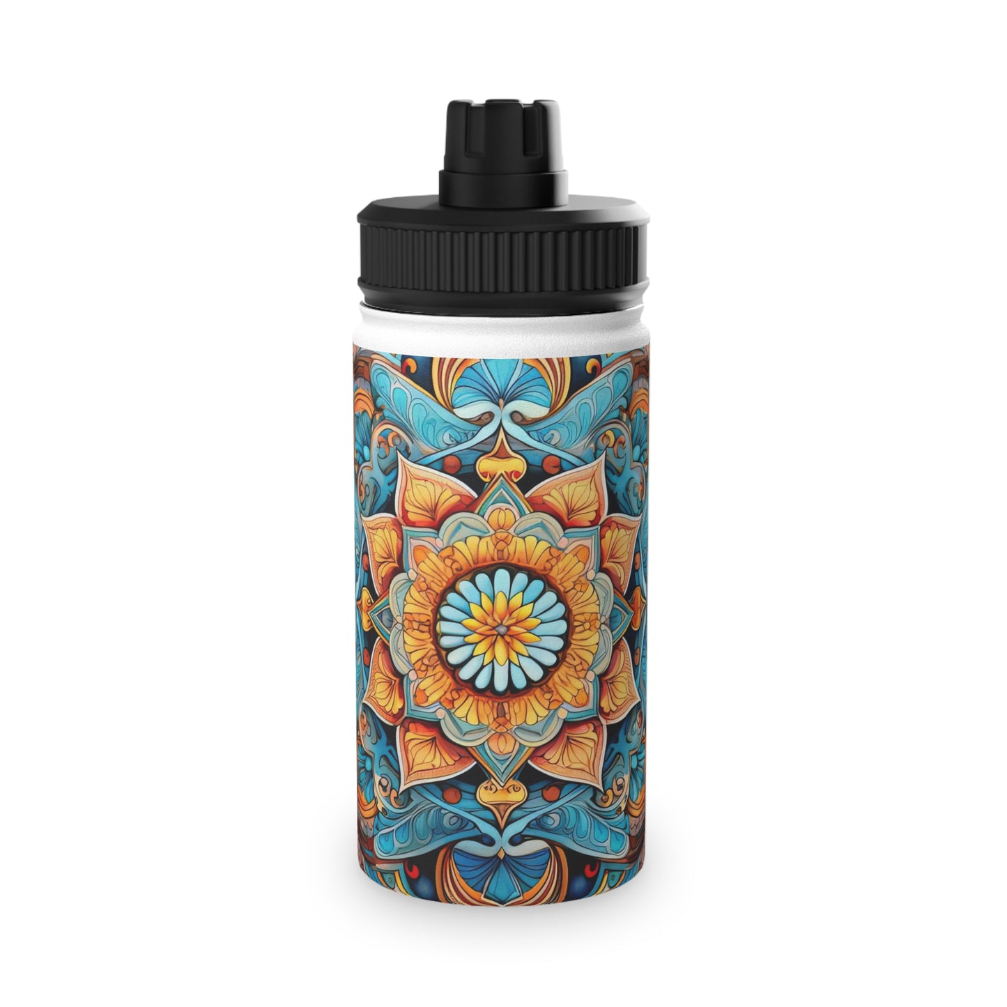 Winged Mandala - Water Bottle