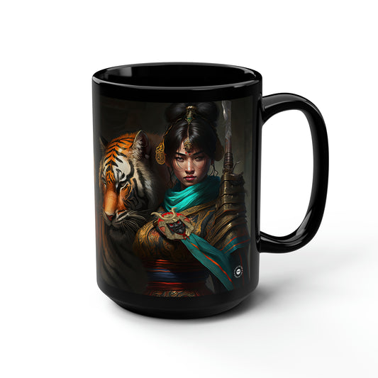 Bengal Tiger Goddess - Mug Art