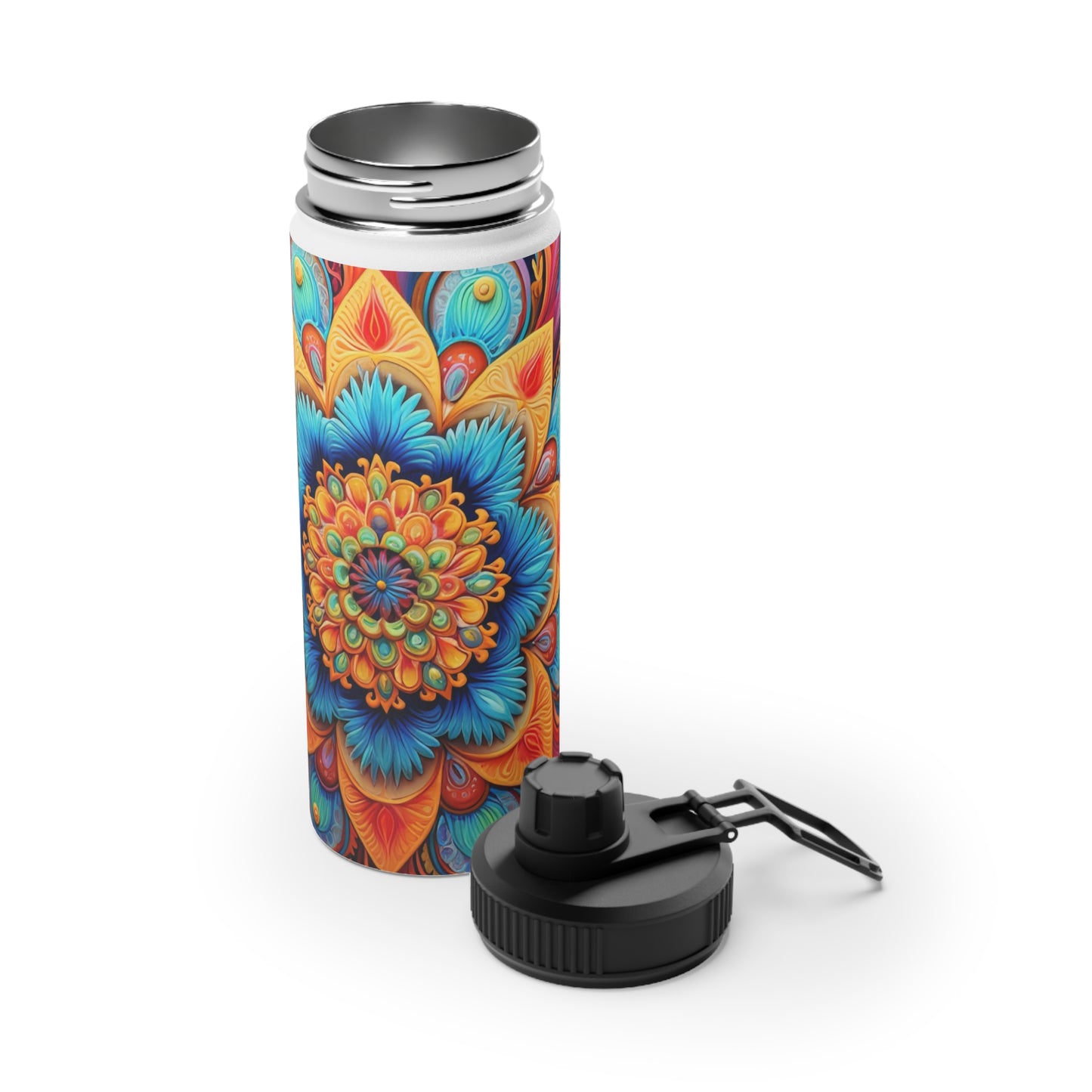 Floral Mandala - Water Bottle