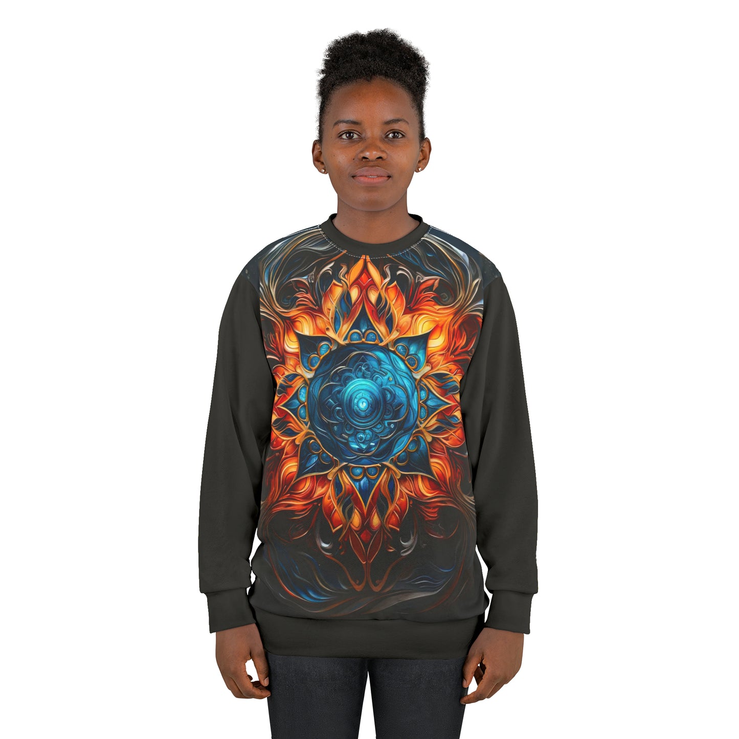 Fire and Ice - Artistic Sweatshirt