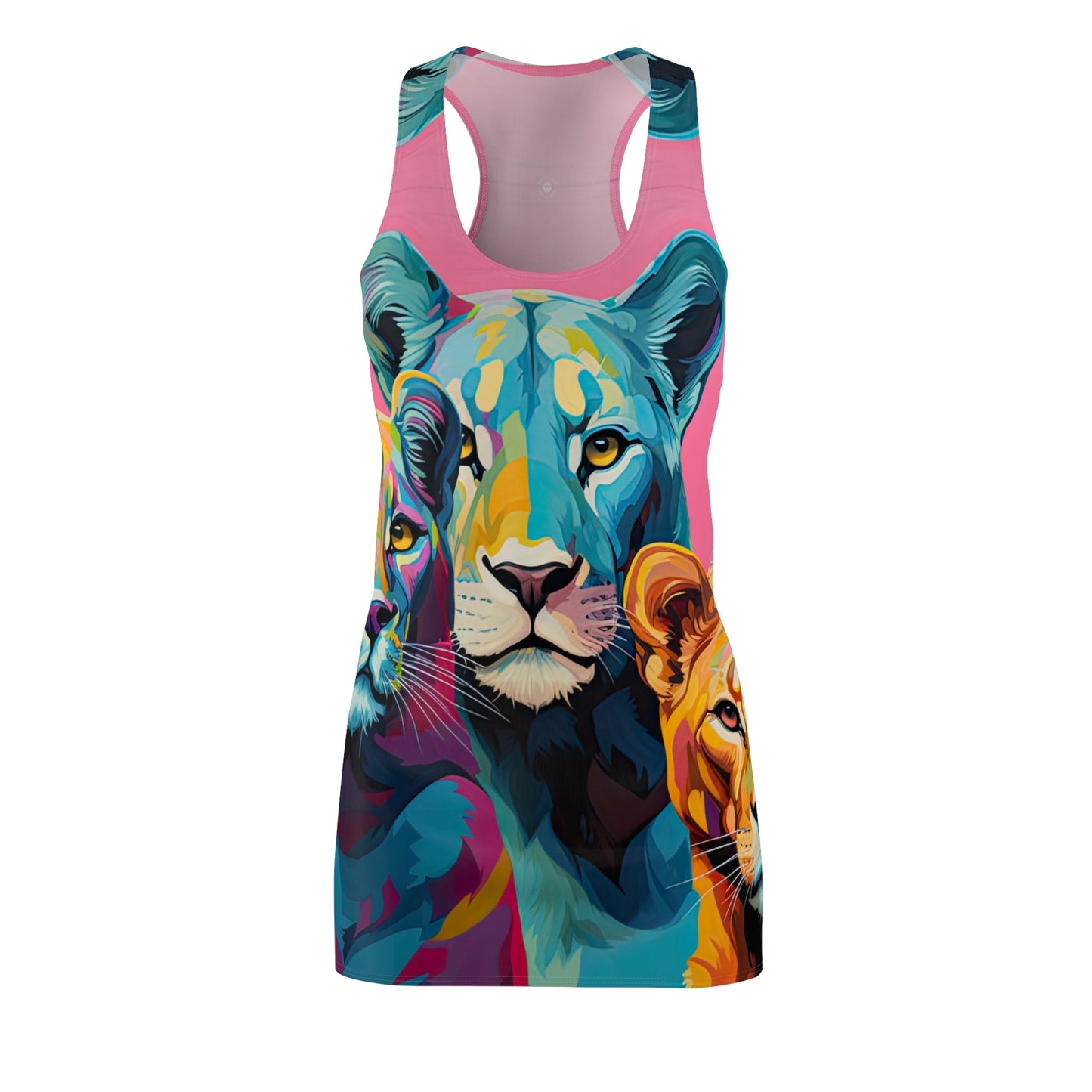 Lion Pride - Artistic Racerback Dress