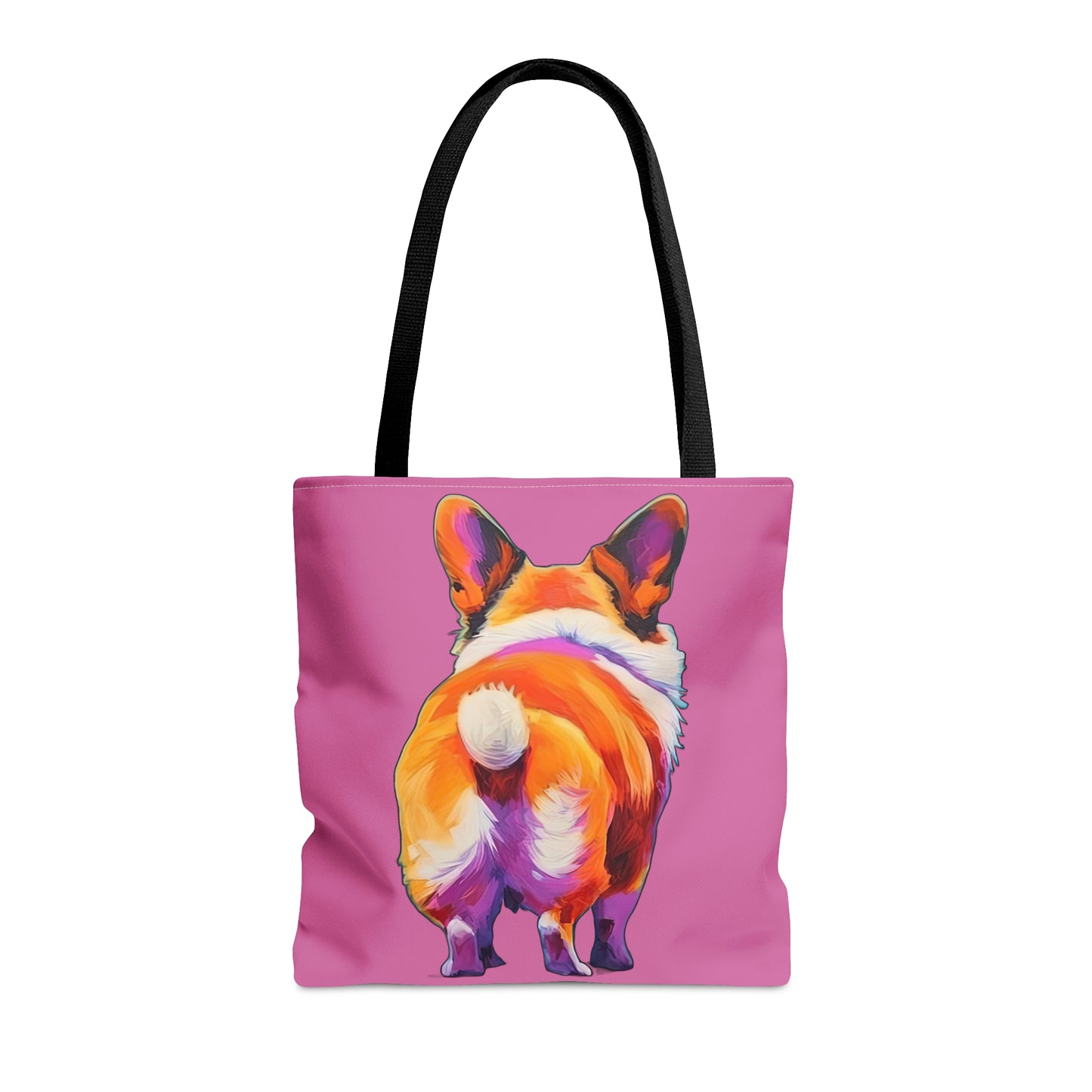 Corgi Butt in Pink - Artistic Tote Bag