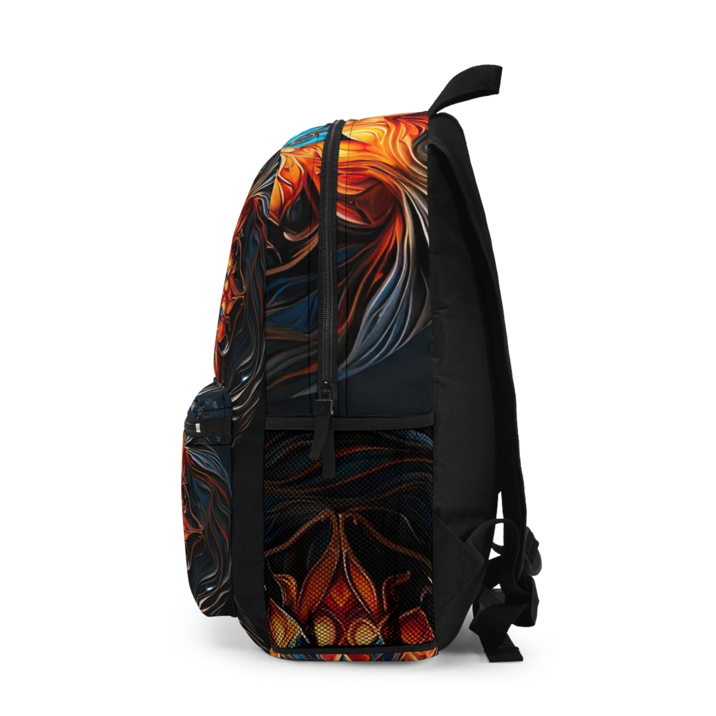 Fire and Ice - Artsy Backpack