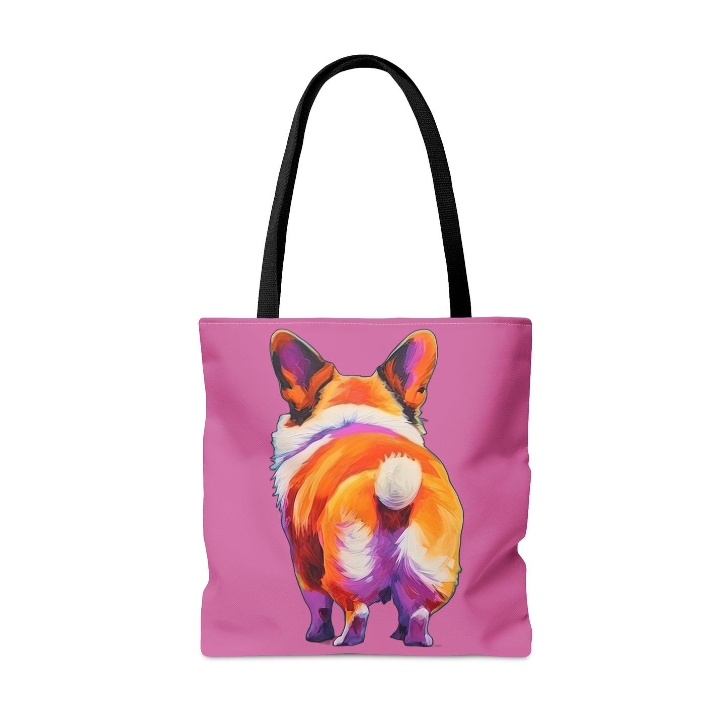 Corgi Butt in Pink - Artistic Tote Bag