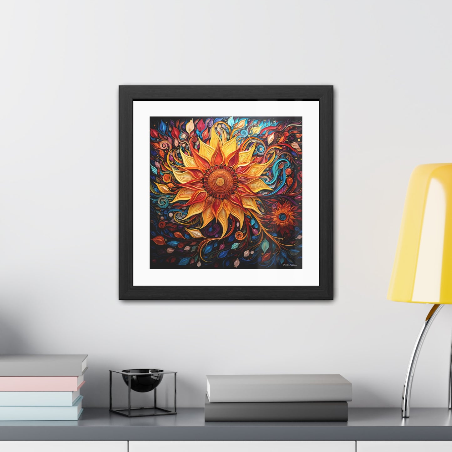 Blustery Blossom - Framed Fine Art Print