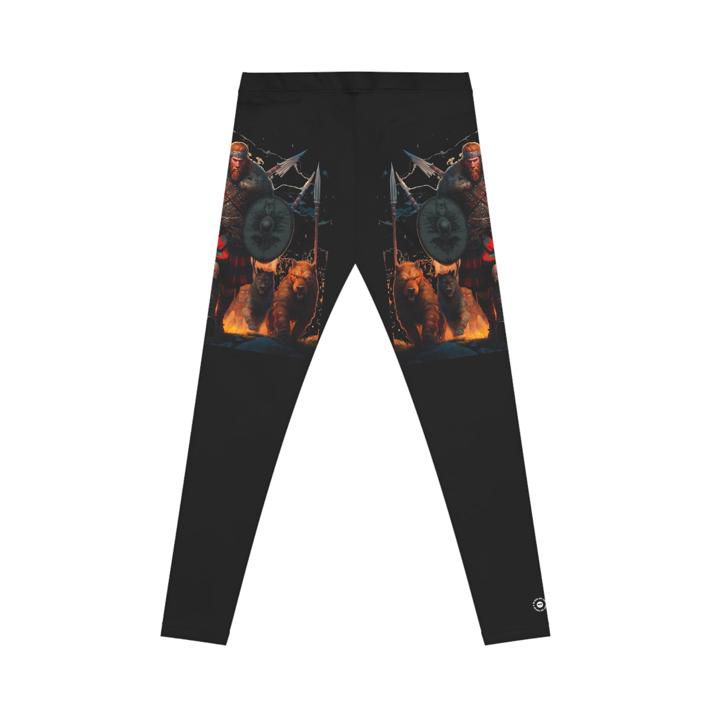 Scottish Battle Dog Pack - Artistic Leggings