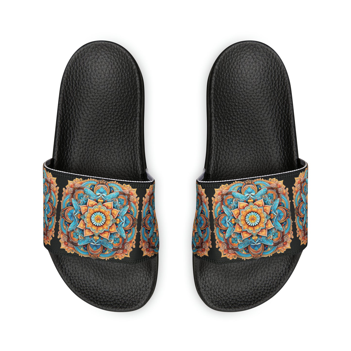 Winged Mandala - Men's Slides