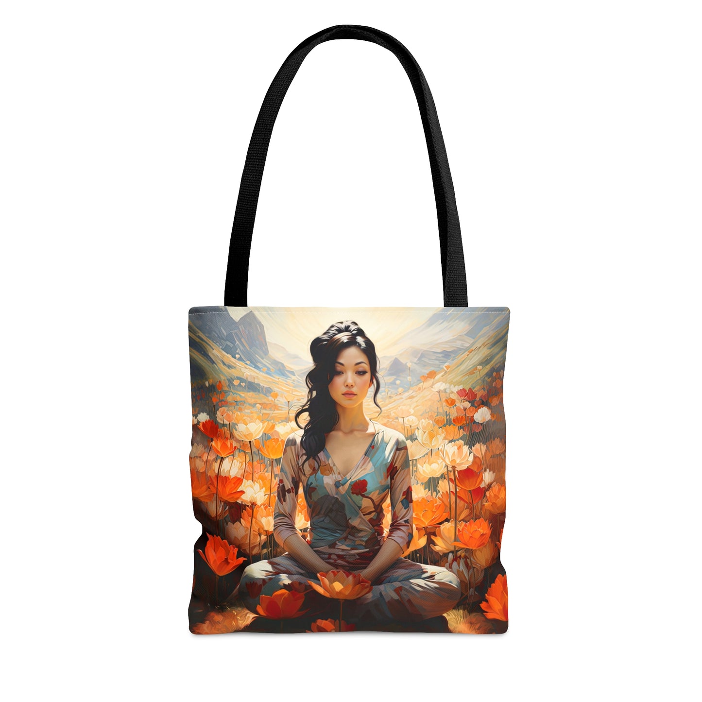 Enlotusment - Artistic Tote Bag