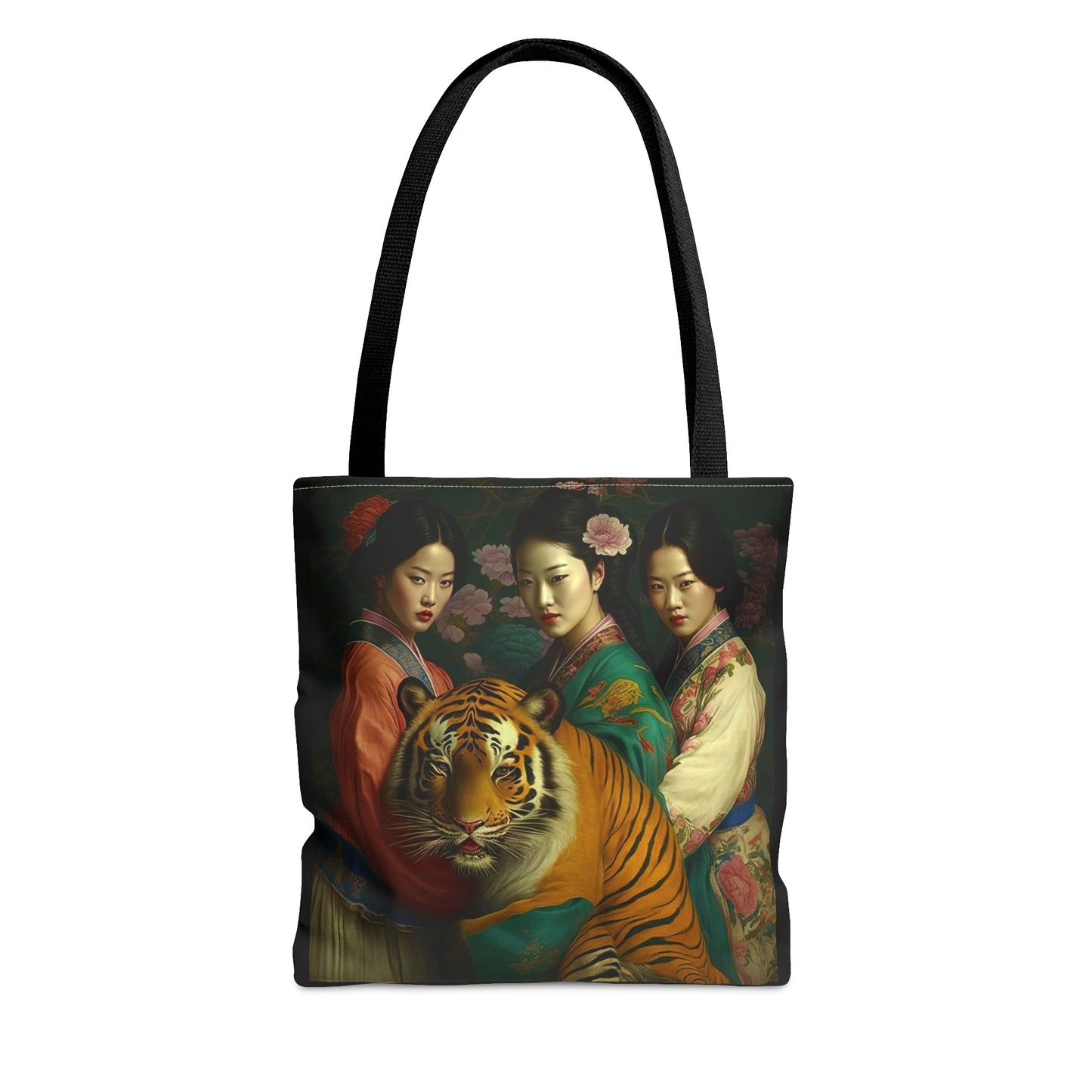 Tiger Girls - Artistic Tote Bag