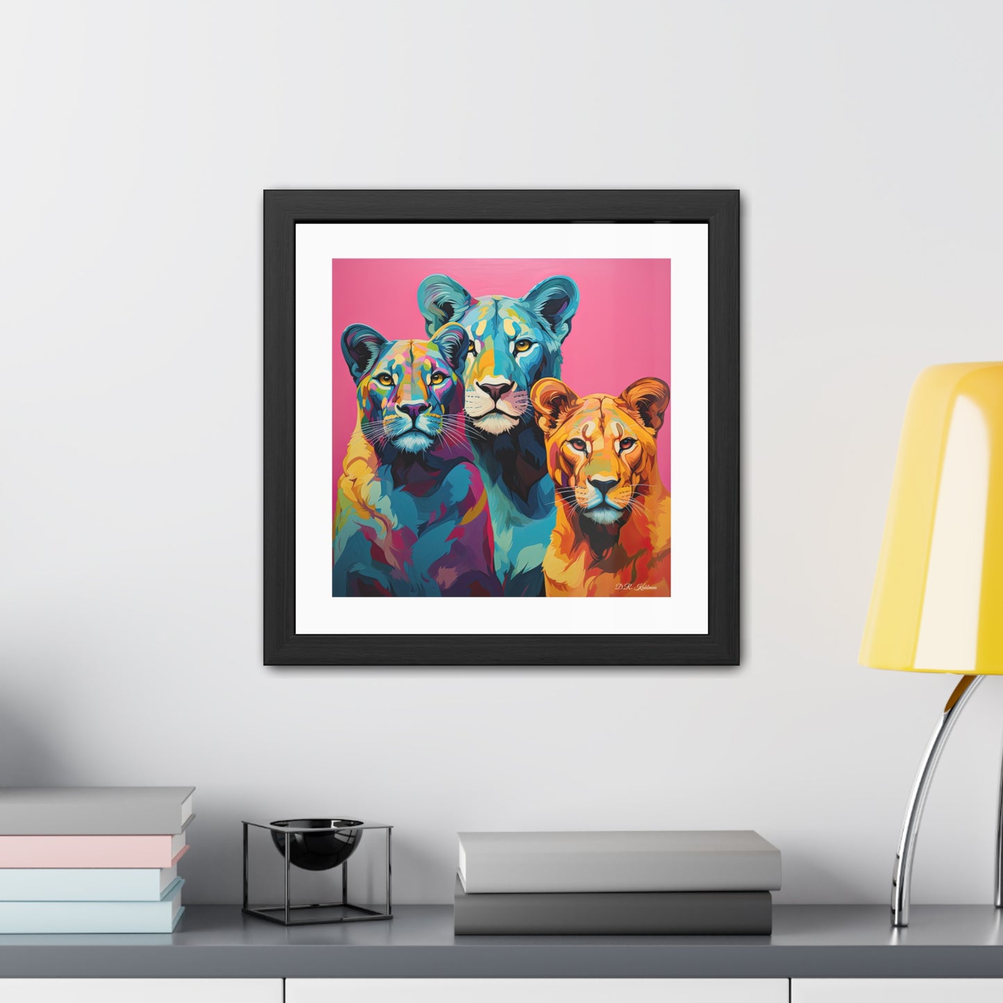 Lion Pride - Framed Fine Art Print