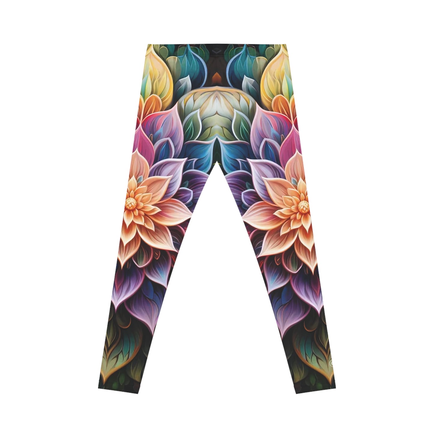 Lotus Mandala - Artistic Leggings