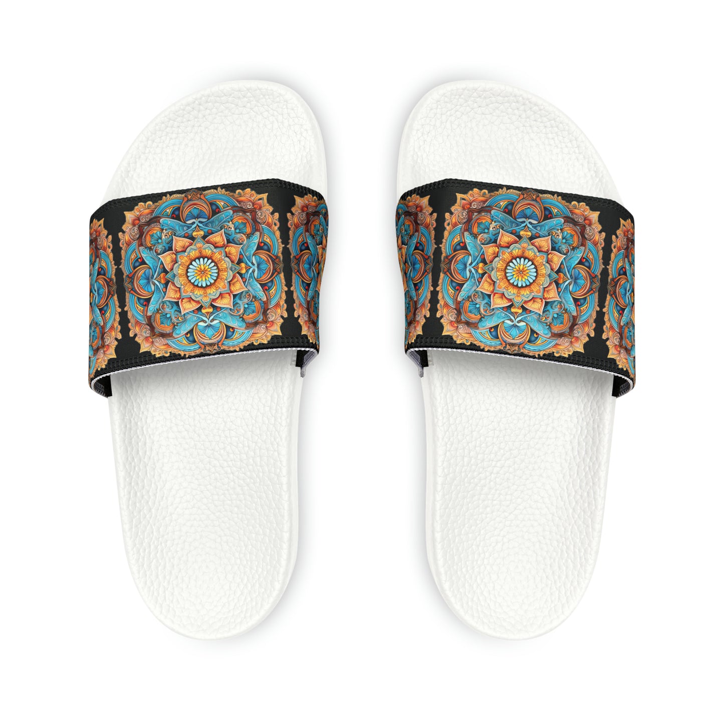 Winged Mandala - Men's Slides