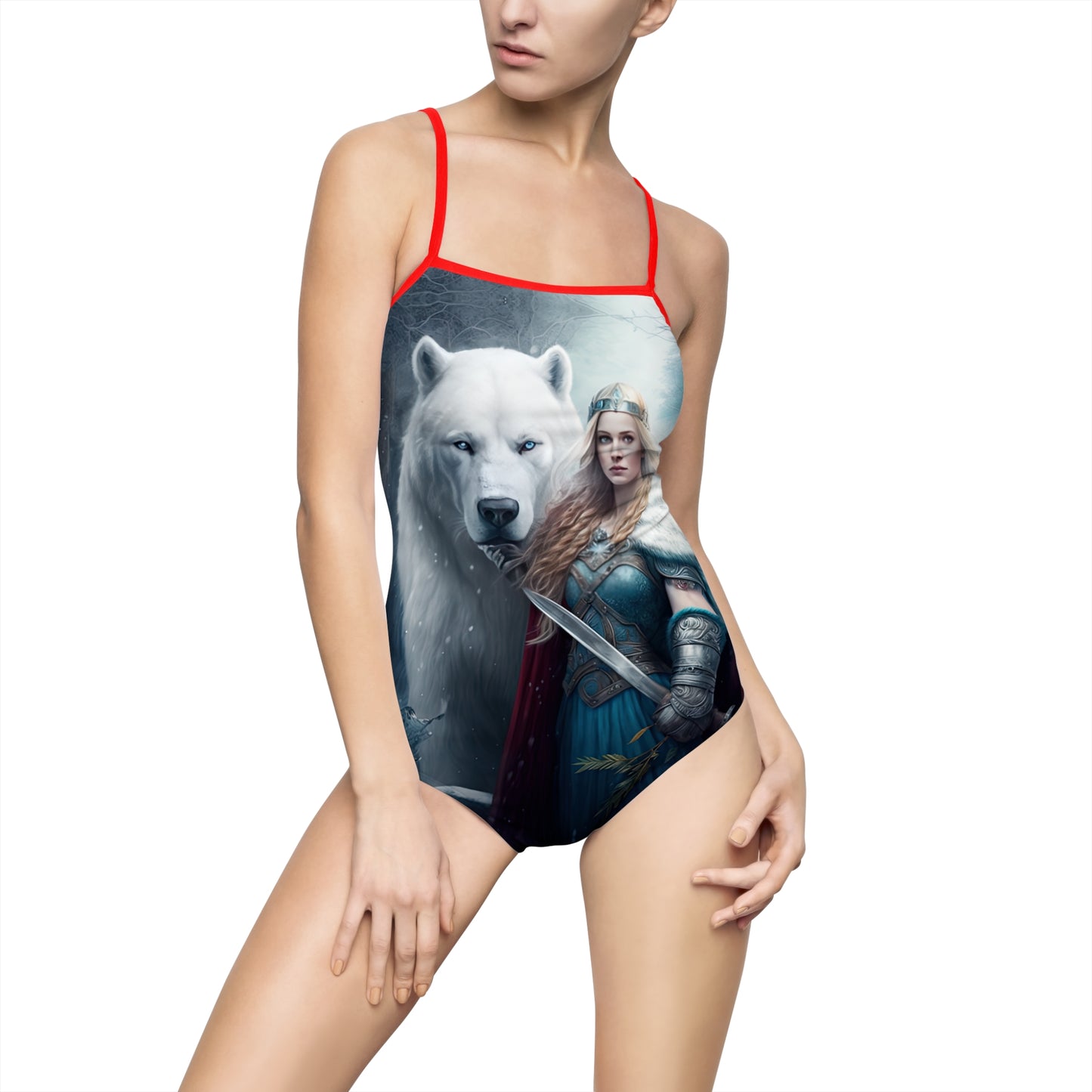 Polar Bear Baroness - Artsy One-Piece