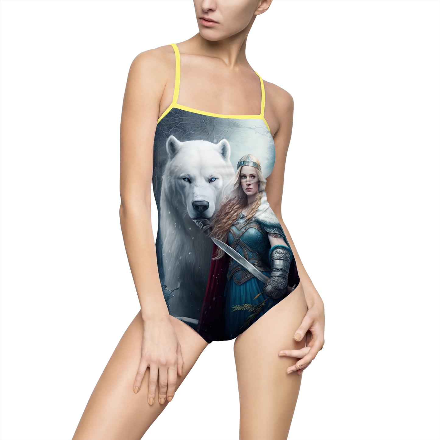 Polar Bear Baroness - Artsy One-Piece