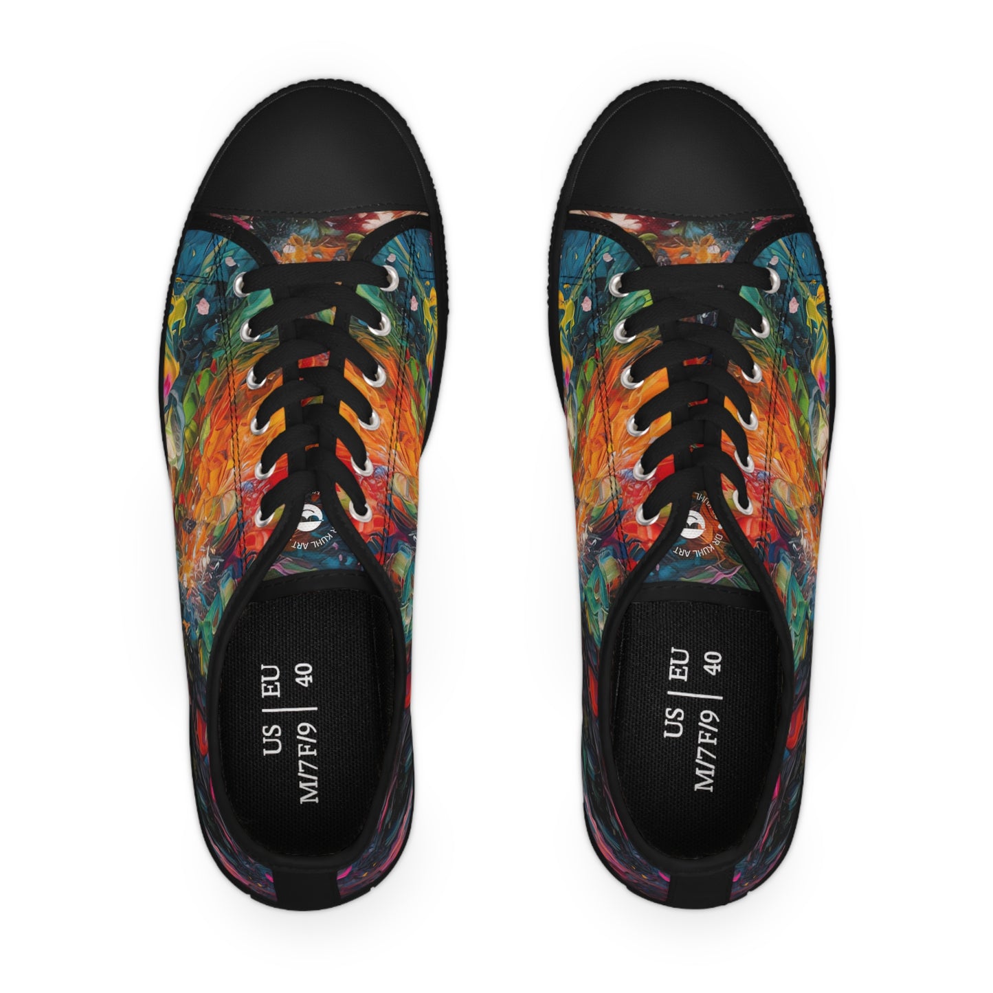 Colorized Dark Energy - Women's Sneakers