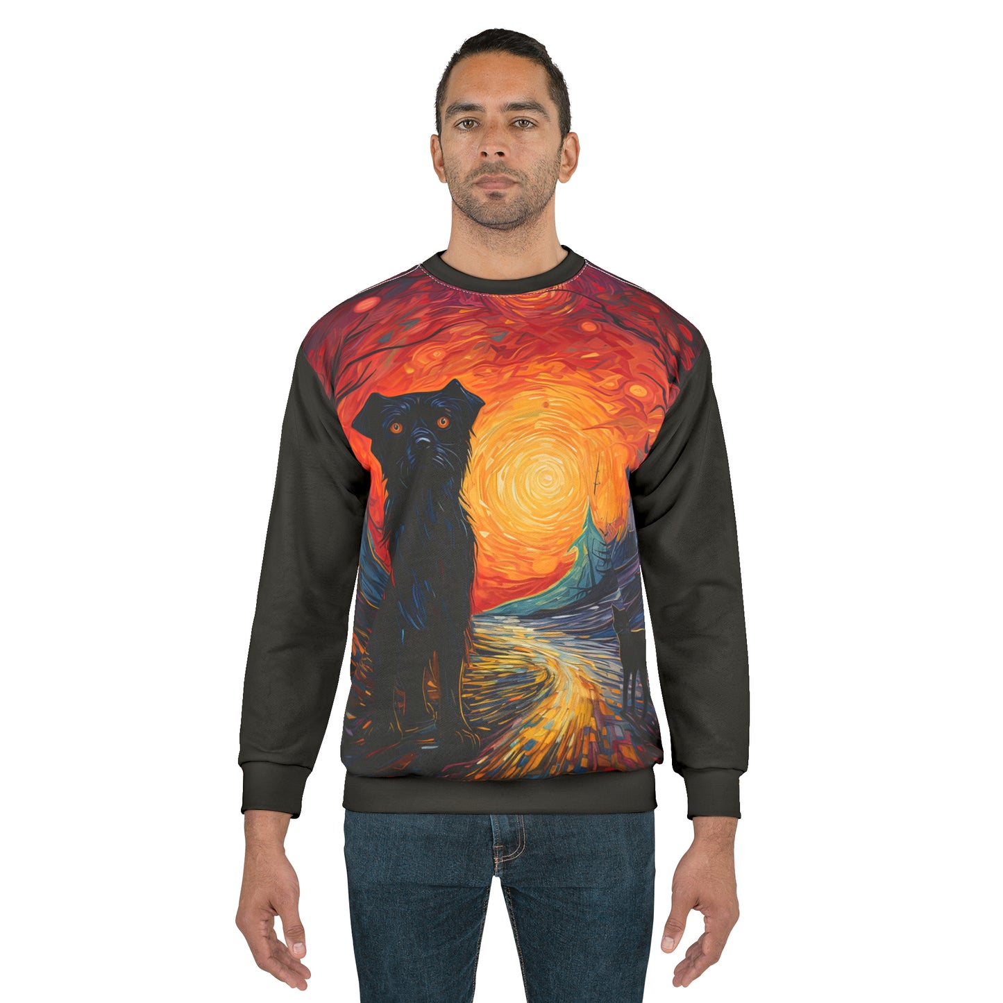 Scary Night - Artistic Sweatshirt