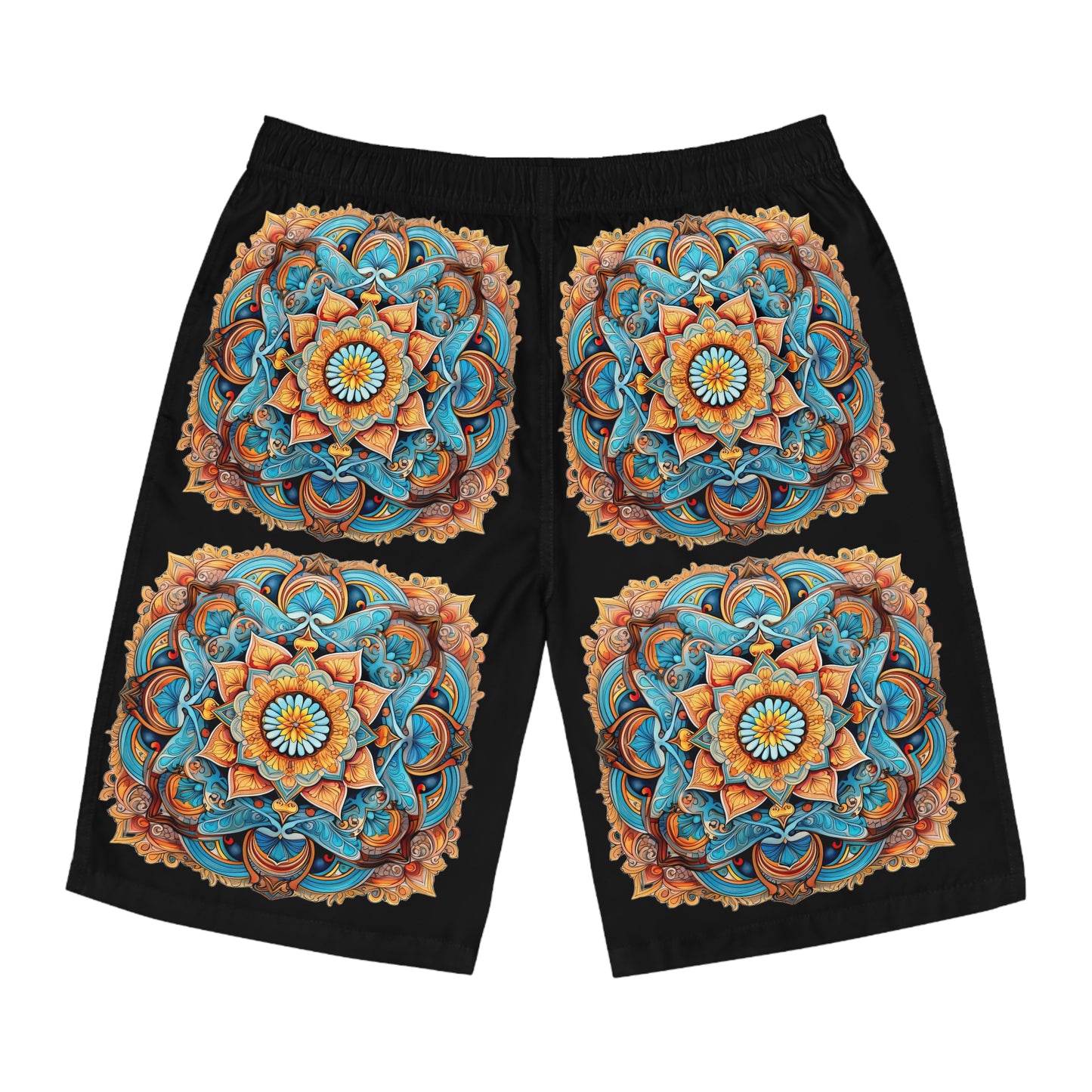 Winged Mandala - Artistic Board Shorts