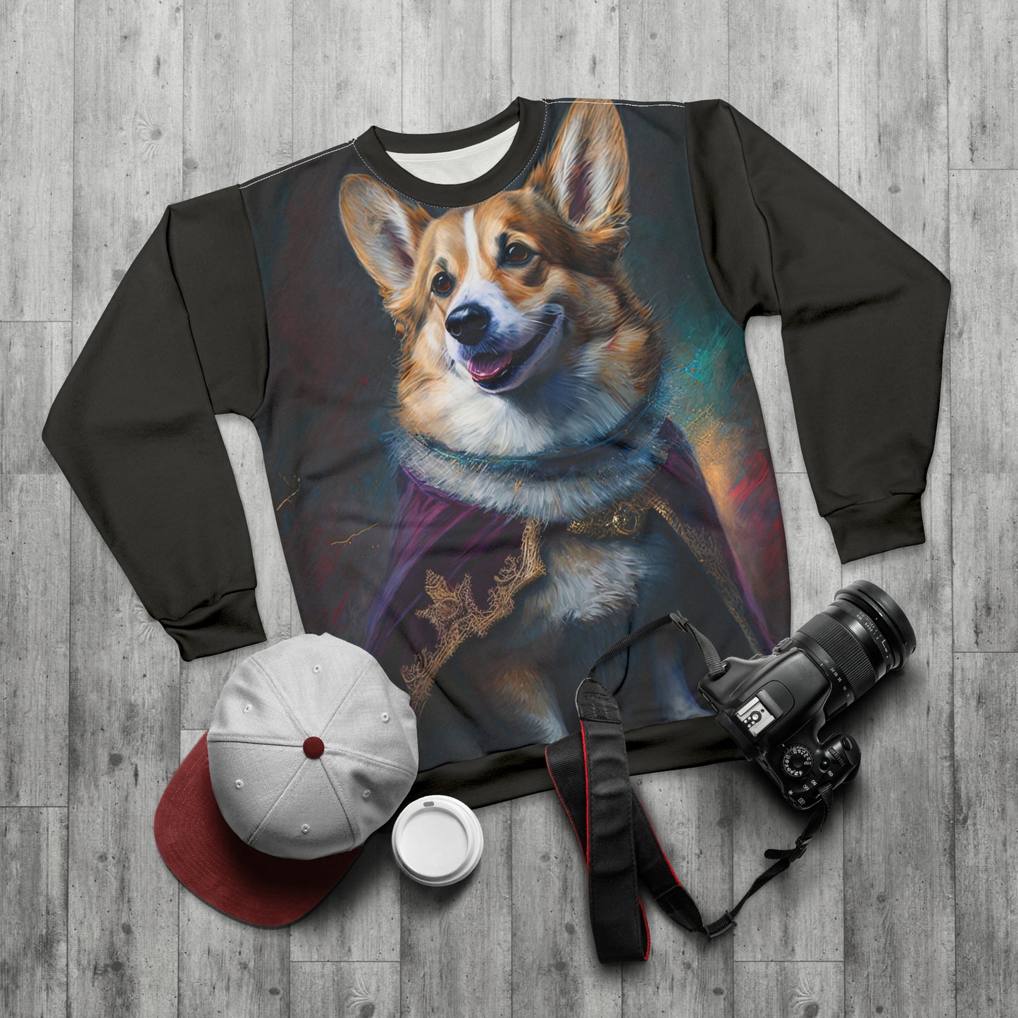 Corgi Royalty - Artistic Sweatshirt