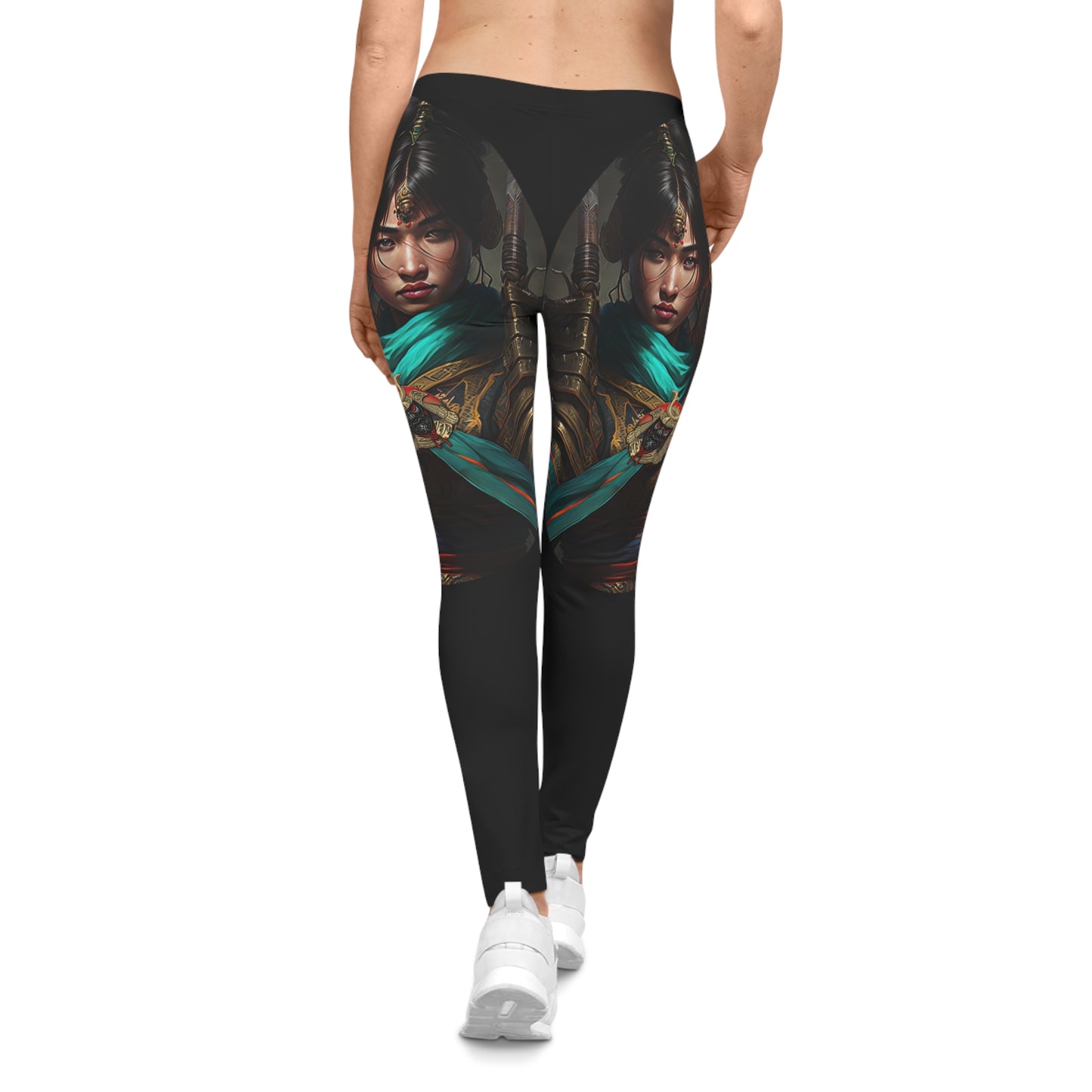 Bengal Tiger Goddess - Artistic Leggings