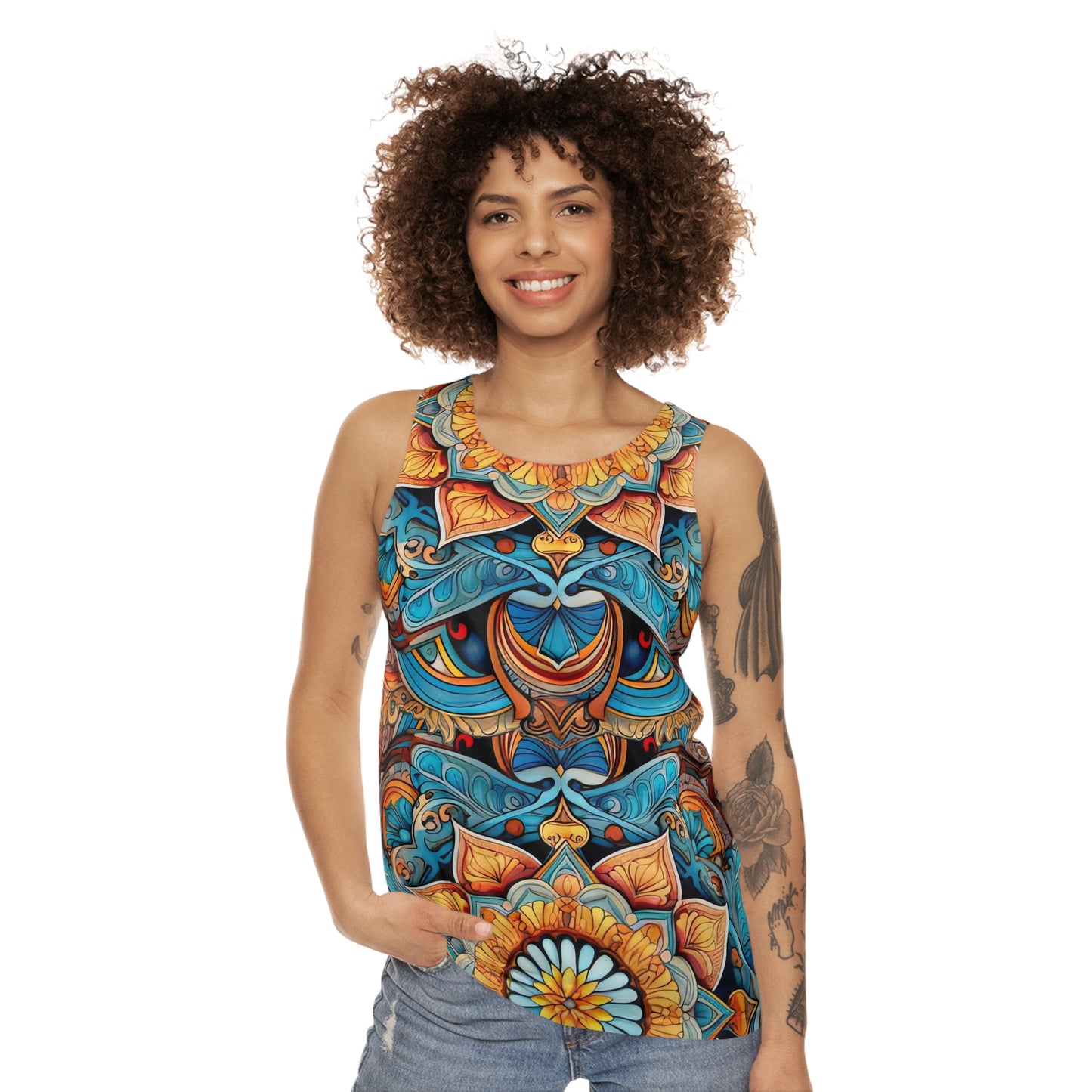 Winged Mandala - Tank Top