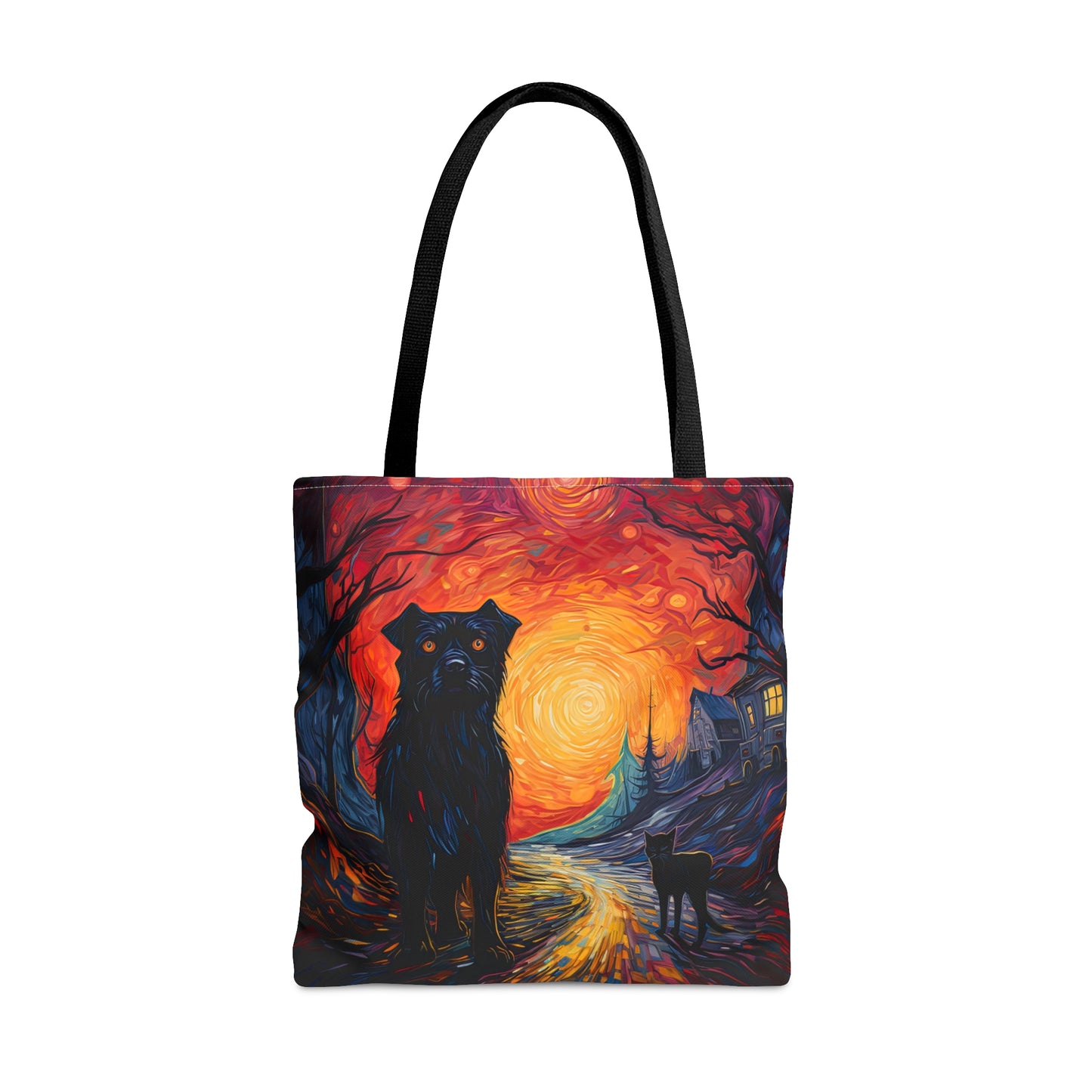 Scary Night - Artistic Tote Bag