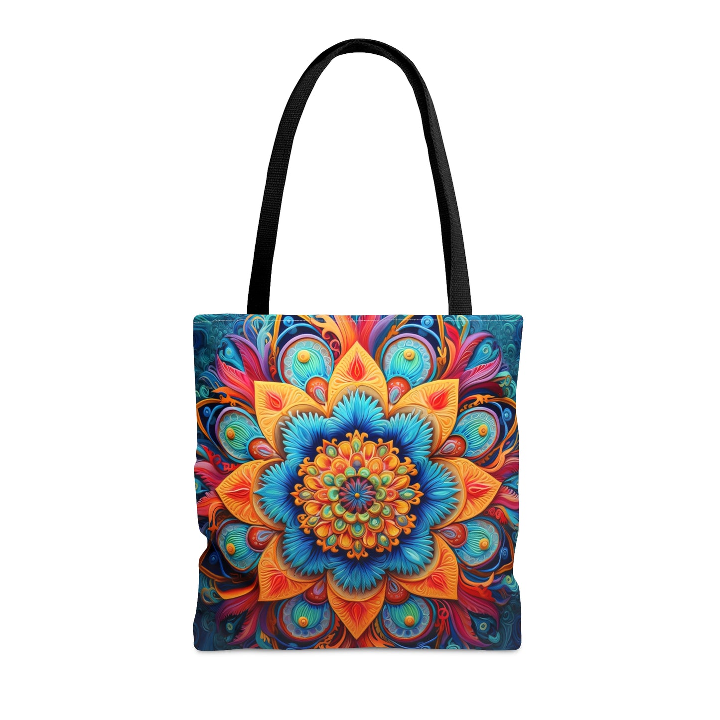 Floral Mandala - Artistic Tote Bag