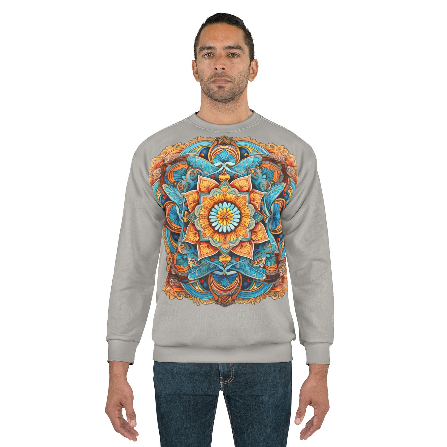 Winged Mandala - Artistic Sweatshirt