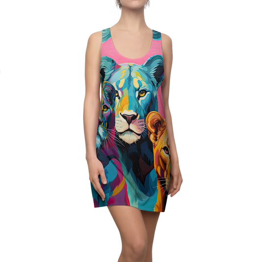 Lion Pride - Artistic Racerback Dress